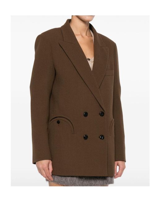 Blazé Milano Brown Double-Breasted Suit