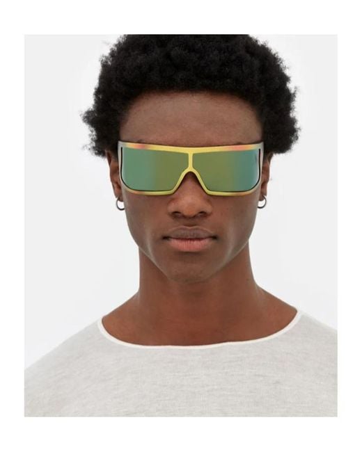 Retrosuperfuture Green Bones Zircon Sunglasses for men