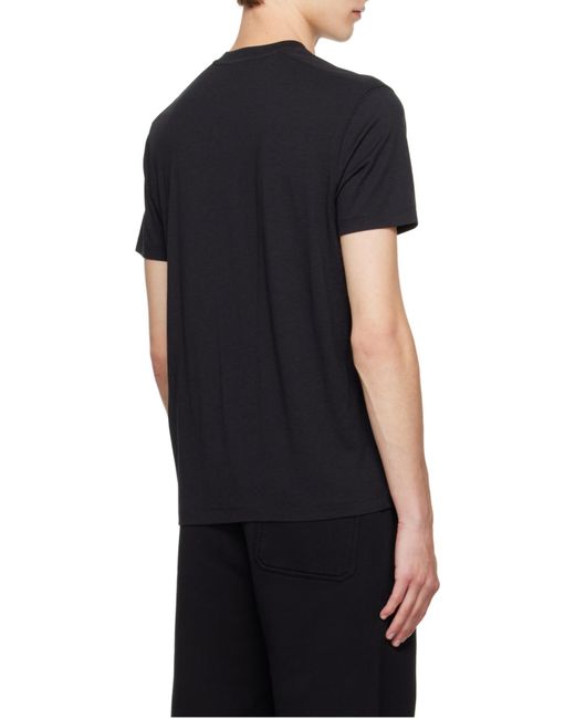 Tom Ford Black Crewneck T-Shirt for men