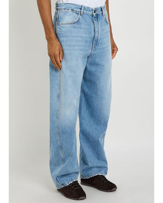 Givenchy Blue Straight-Leg Jeans for men