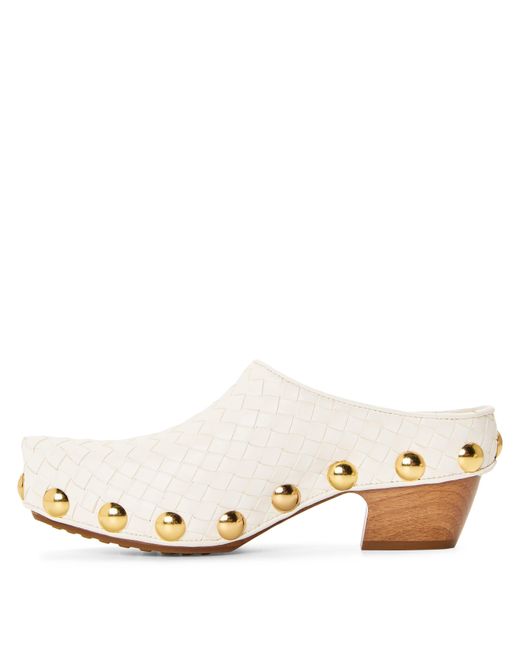 Bottega Veneta Natural Minimalist Design Sandals
