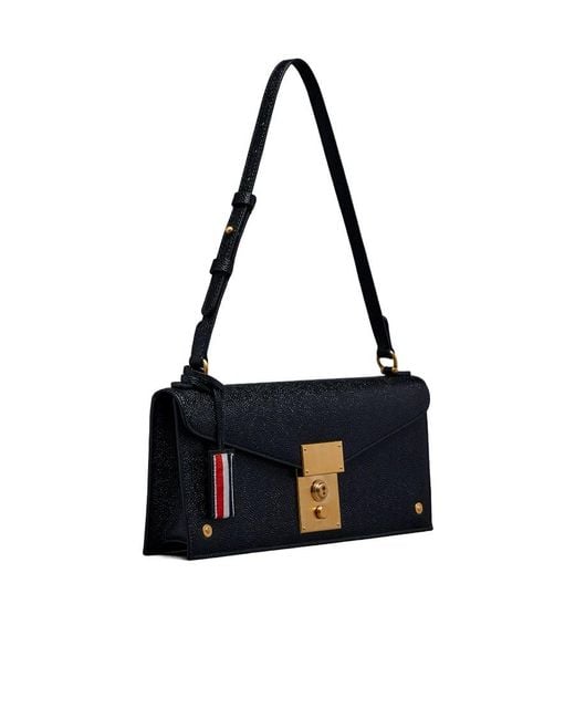 Thom Browne Black Shoulder Bag