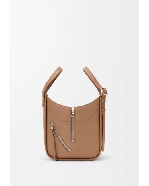 Loewe Brown Hammock Flip Bag