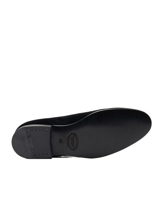 Scarosso Black Tommy Loafers for men