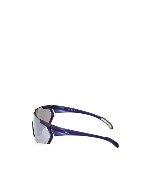 Adidas Originals White Geometric Sunglasses for men