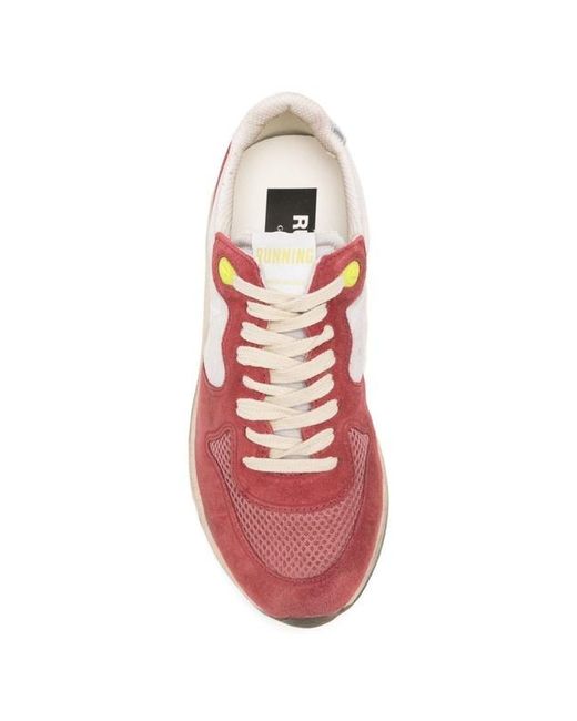Golden Goose Deluxe Brand Pink Running Sole Sneakers