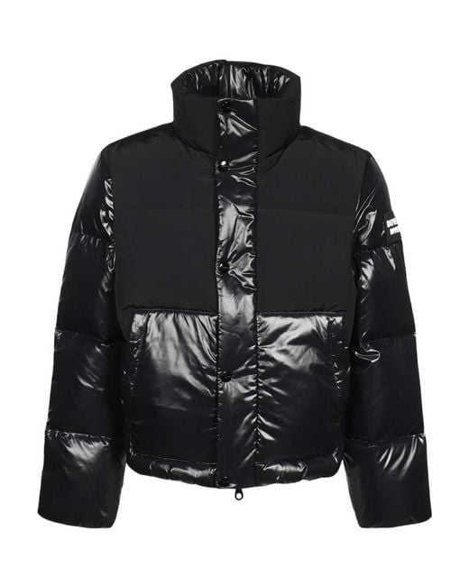 Duvetica Black Quilted Down Jacket for men