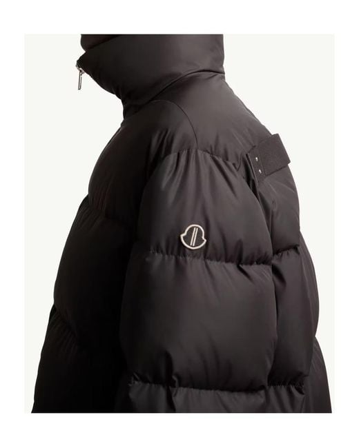 Moncler Black Moncler Rick Owens Cyclopic Short Down Jacket for men