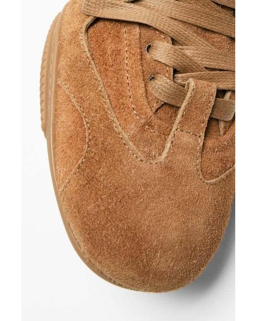 Acne Brown Lace-Up Shoes