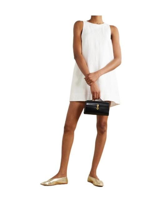 Posse White Poppy Mini Dress