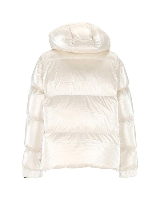 K-Way Natural Lethille Thermo Pearly Short Puffer Jacket