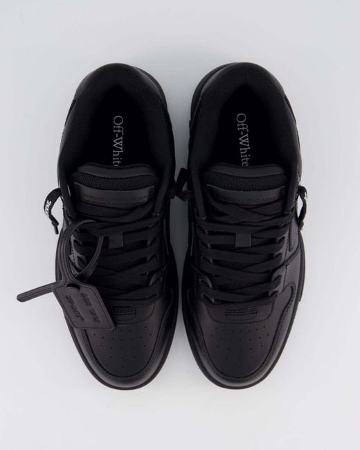 Off-White c/o Virgil Abloh Black Out Of Office Lace-Up Sneakers