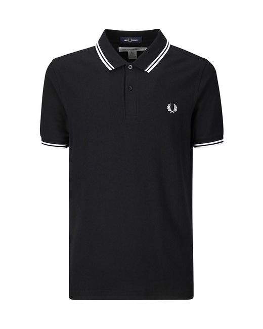 Comme des Garçons Black Comme Des Garçons Shirt Logo Embroidered Polo Shirt for men