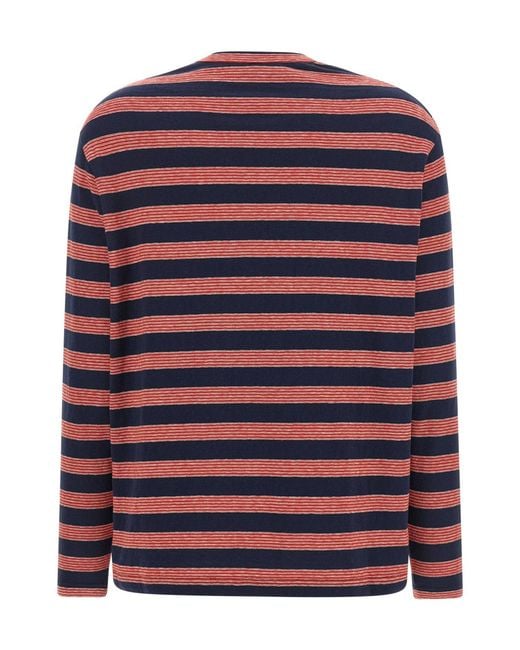 Jil Sander Multicolor Striped T-Shirt