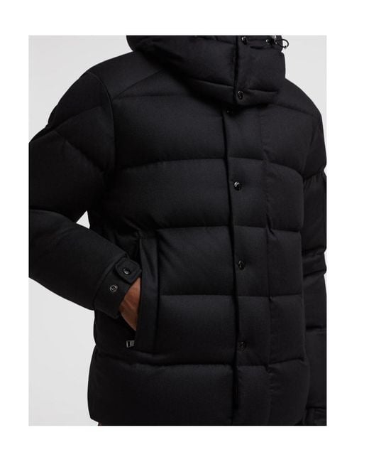 Moncler Black Vezere Padded Jacket for men