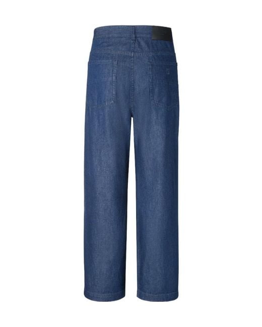 Fendi Blue Chambray Jeans for men