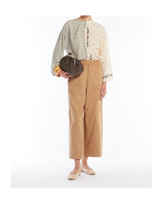 Weekend by Maxmara Natural Printed Top