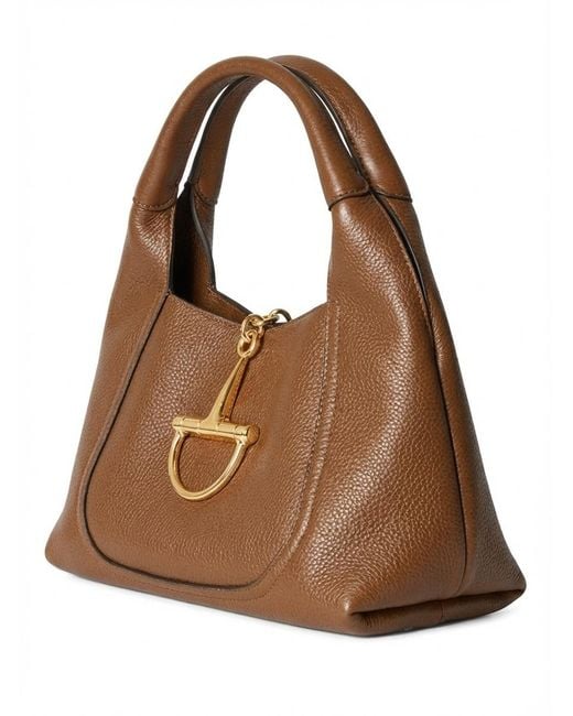 Gucci Brown Softbit Maxi Shoulder Bag