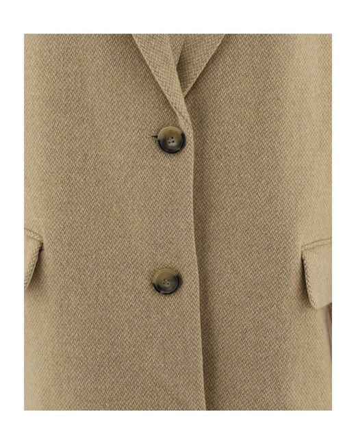 Isabel Marant Natural Limiza Coat