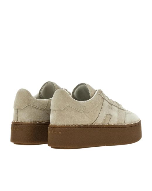 Hogan Brown Sneakers Cool