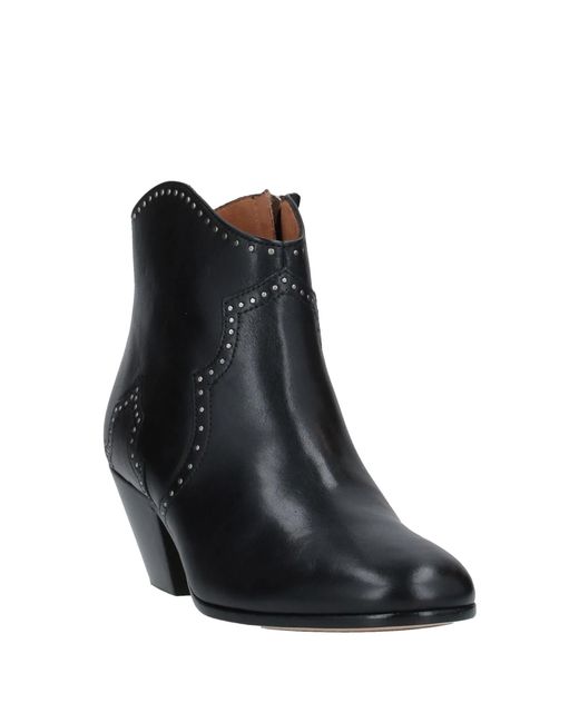 Isabel Marant Black Ankle Boots