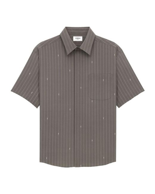 Saint Laurent Gray Shirt for men