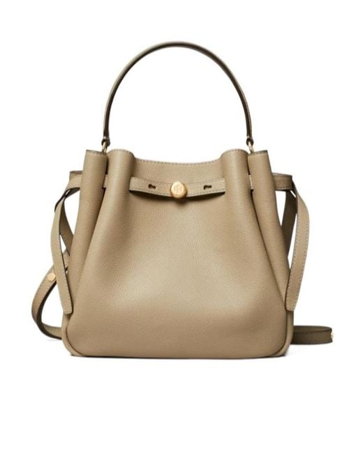 Tory Burch Natural Romy Bucket Bag