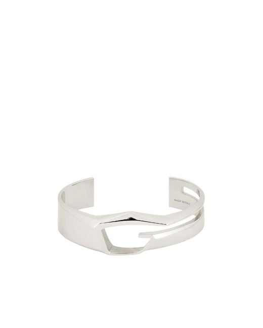 Givenchy White Giv Cut Bracelet for men