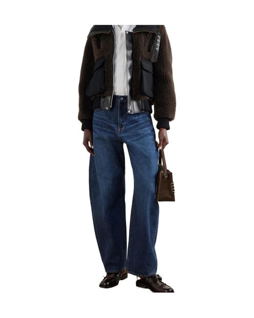 Sacai White Long-Sleeved Shirt