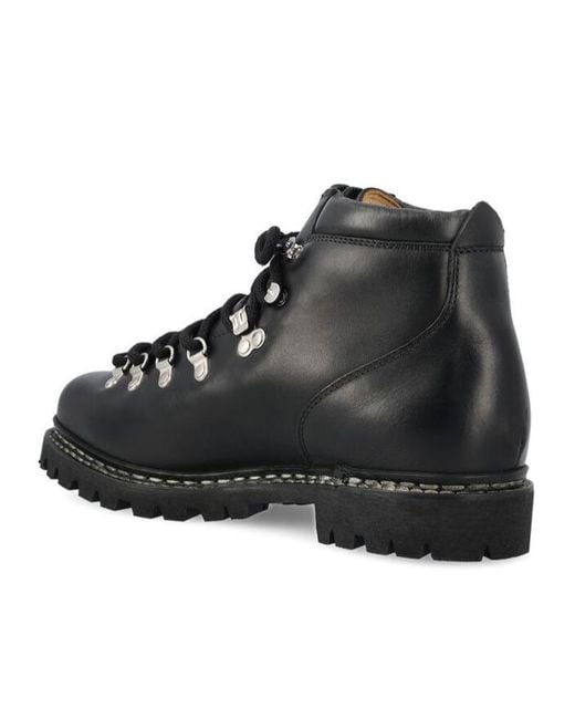 Paraboot Black Avoriaz Lace-Up Boots for men