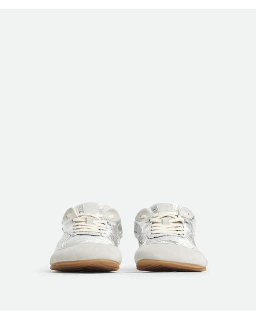 Bottega Veneta White Orbit Flash Sneakers for men