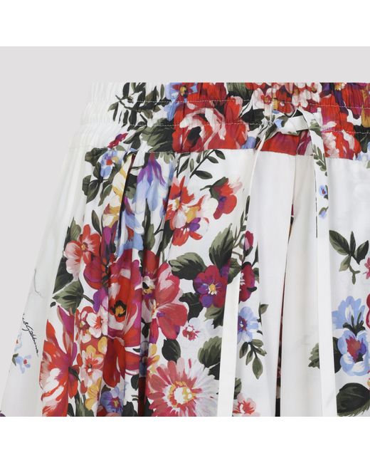 Dolce & Gabbana White Skirt