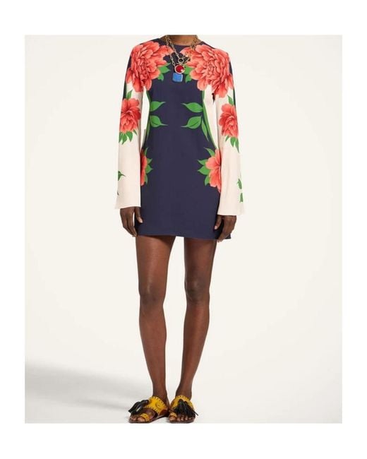 LaDoubleJ Blue La Doublej Mini Supreme Swing Dress