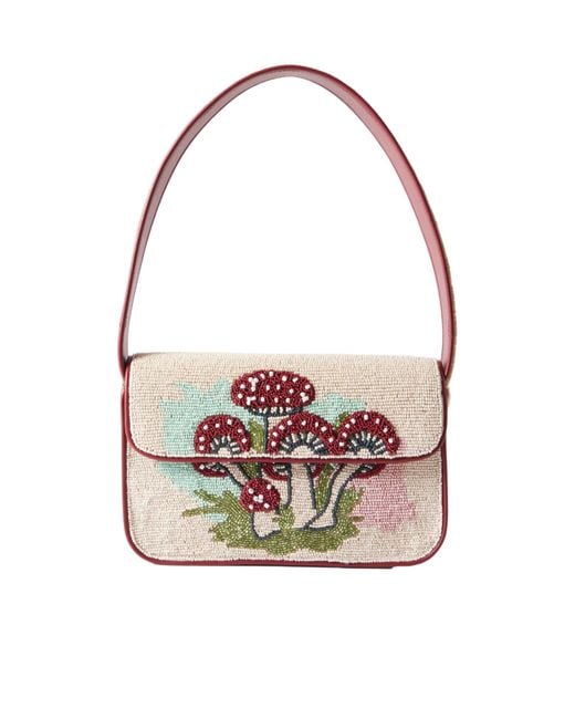 Staud White Tommy Shoulder Bag