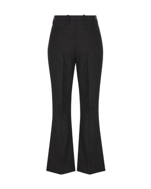 Burberry Black Tailored Flared Pants