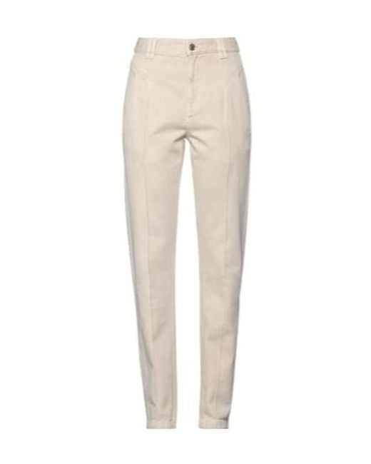 Isabel Marant Natural Straight-Leg Jeans