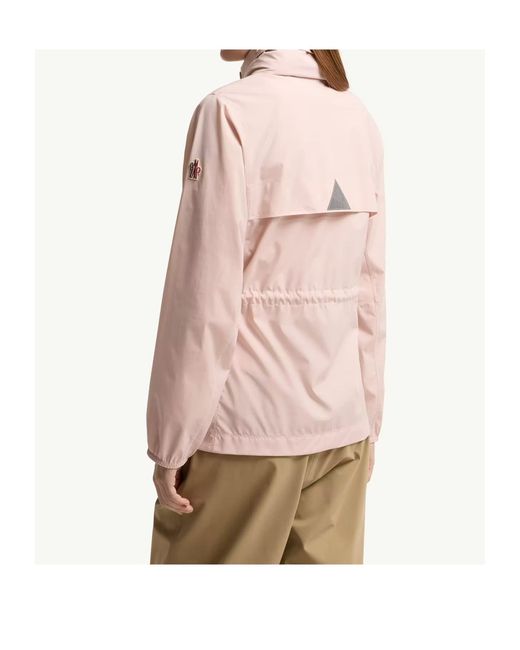 Moncler Pink Soulare Hooded Jacket