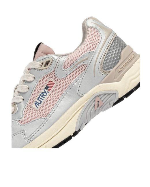 Autry White Hyperway Sneakers