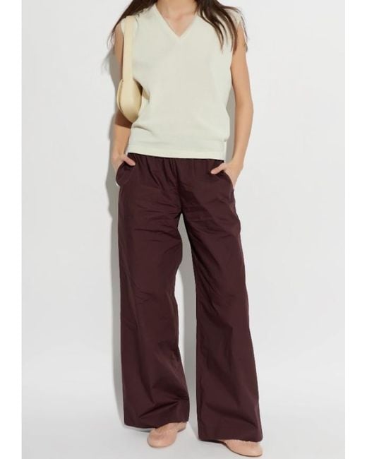 Fabiana Filippi White V-Neck Sleeveless Knitted Top