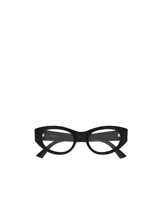Gucci Multicolor Eyewear Panthos Frame Glasses