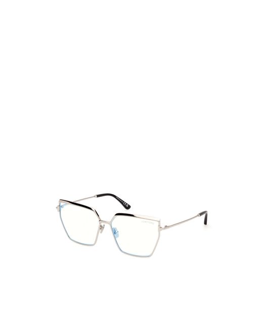 Tom Ford Natural Eyewear Butterfly Frame Glasses