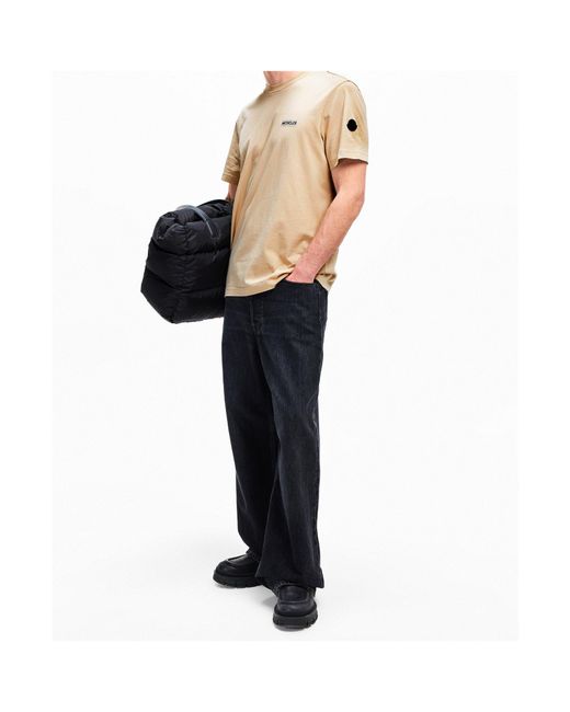 Moncler Natural Logo Short-Sleeved T-Shirt for men