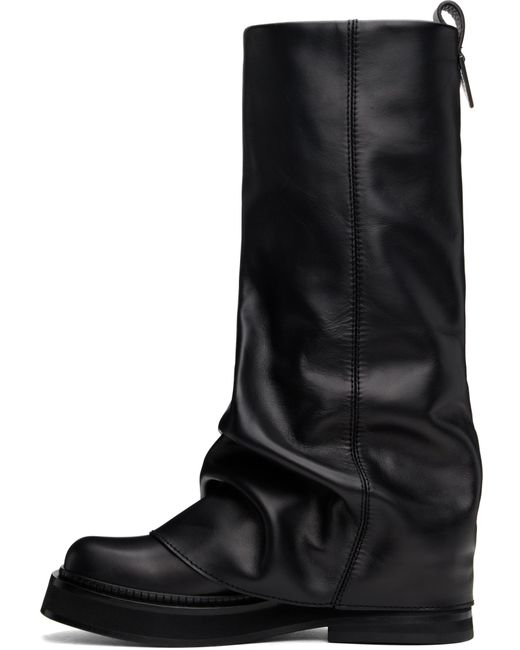 The Attico Black Boots