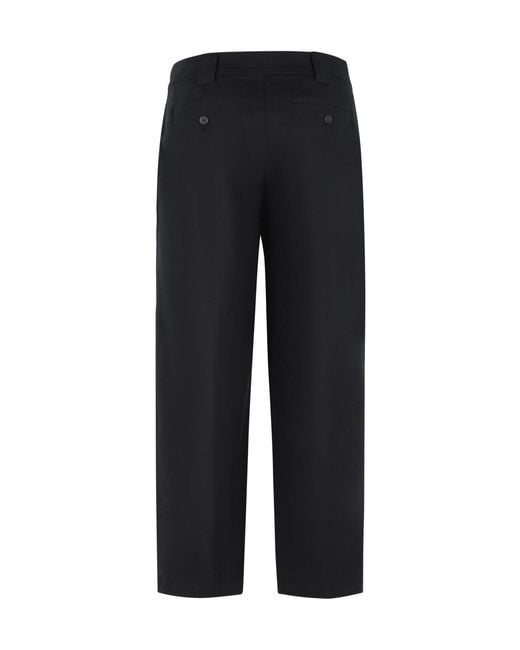 Closed Black Romi Cropped Wide-Leg Pants