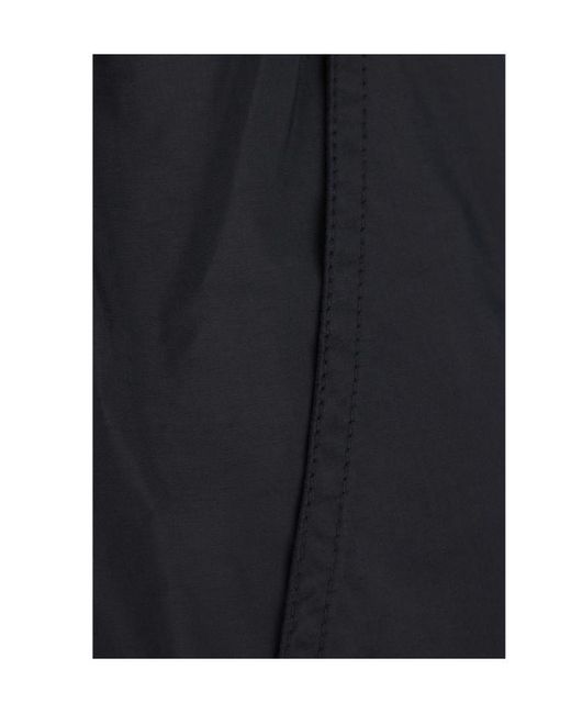 Zegna Black Drawstring Swim Shorts for men