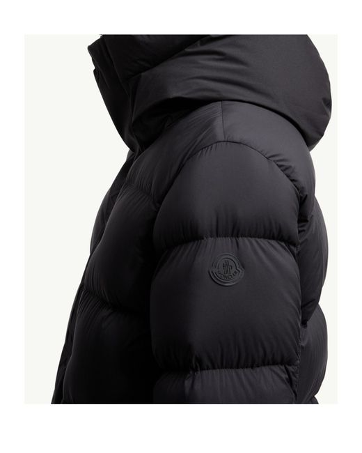 Moncler Men's Black Madeira Hooded Short Down Jacket