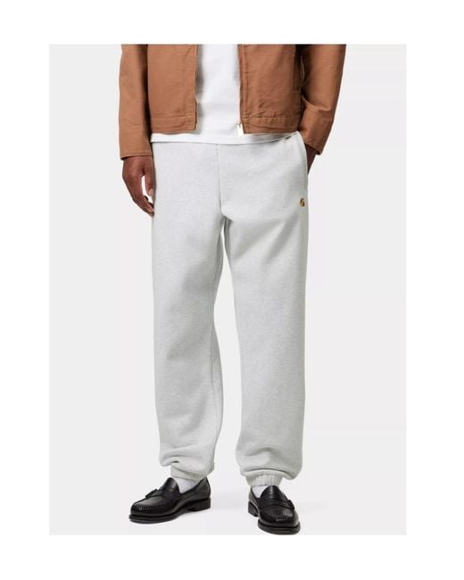 Carhartt White Chase Sweat Pant for men