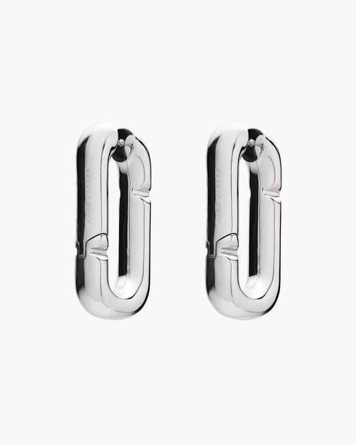 Marc Jacobs White The Pop J Marc Hoop