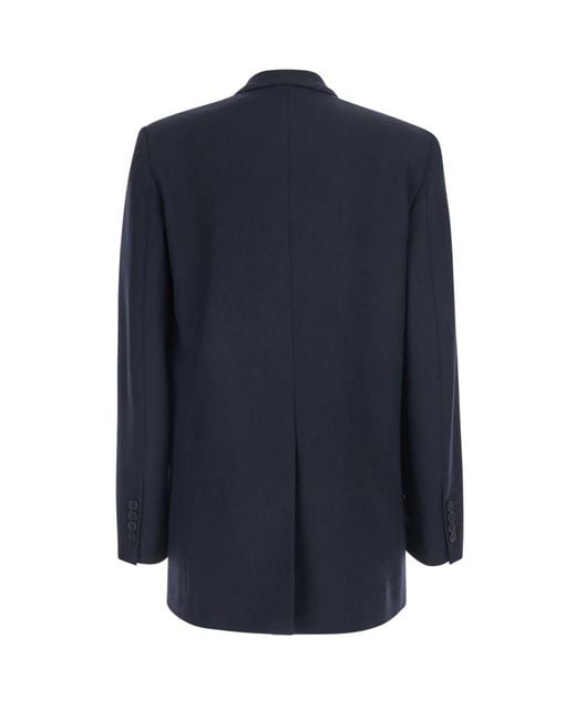 Jucca Blue Long-Sleeve Blazer