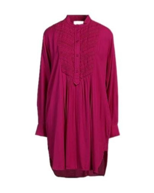 Isabel Marant Red Shirt Dress